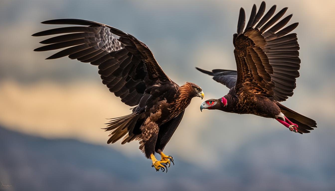 turkey vulture vs hawk