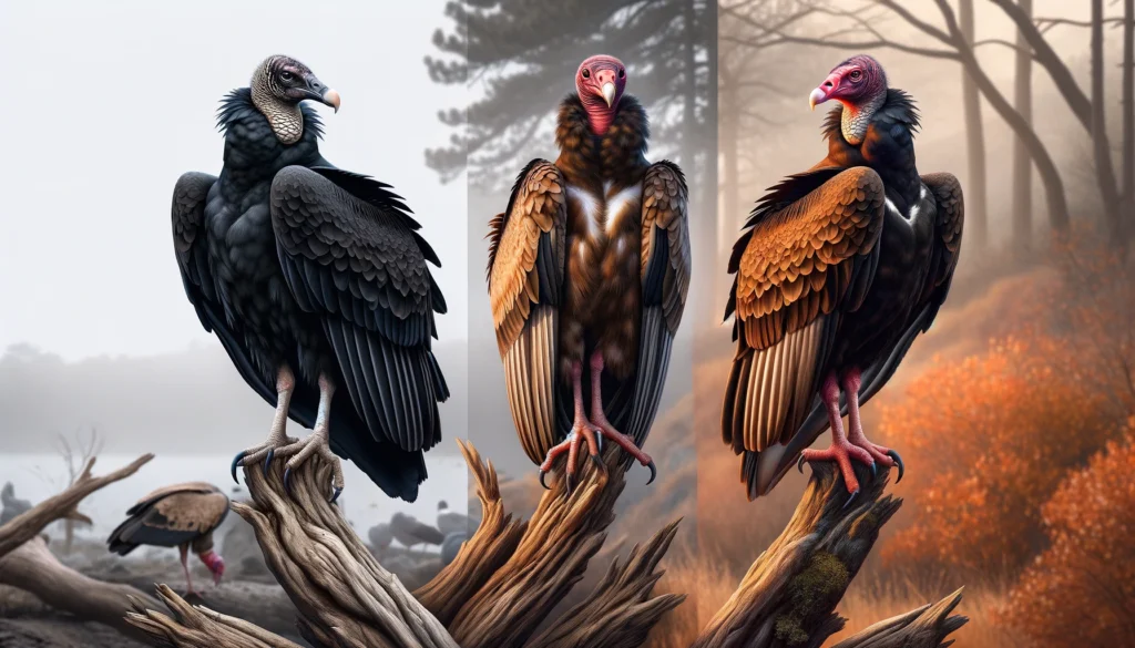 Black Vulture vs Turkey Vulture Feeding Habits