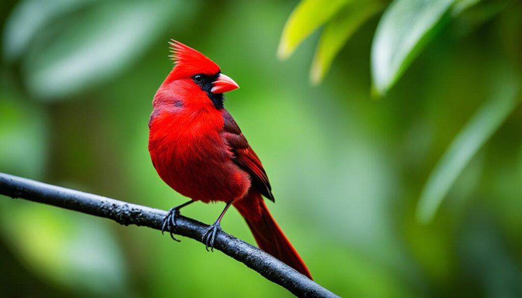 Hawaiian cardinal bird