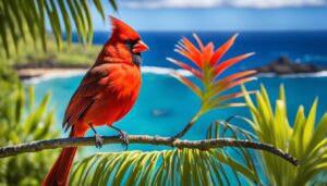 cardinal bird hawaii