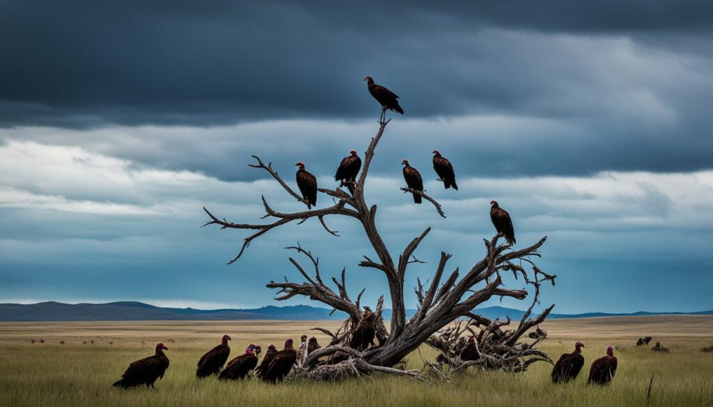 vultures cleaning up ecosystem
